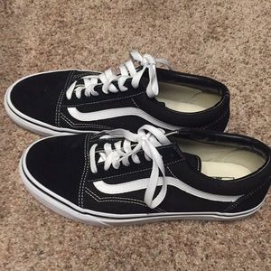 Old Skool Black/White Vans